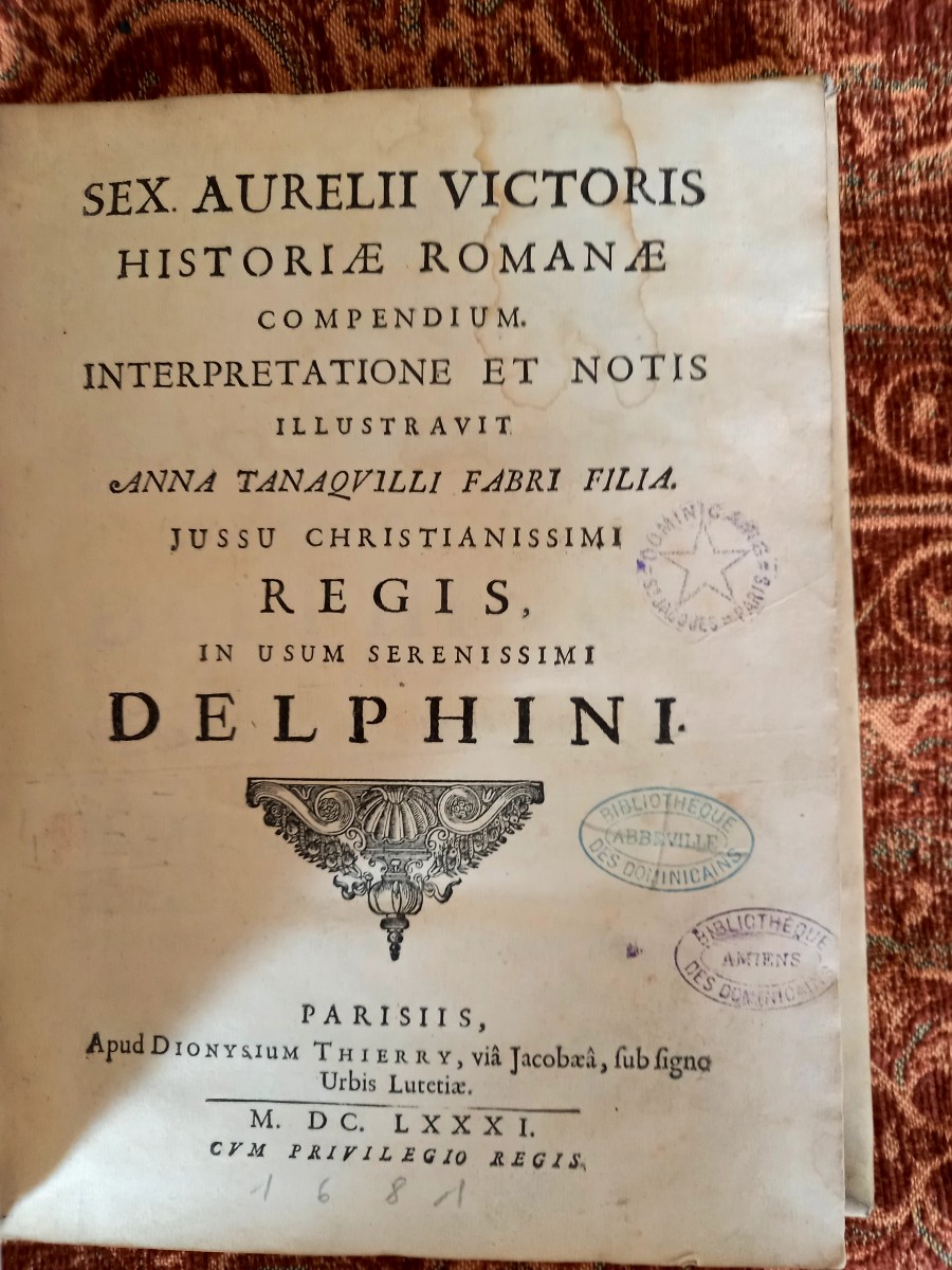 Roman History. Ad Usum Delphini Edition 1681-photo-4