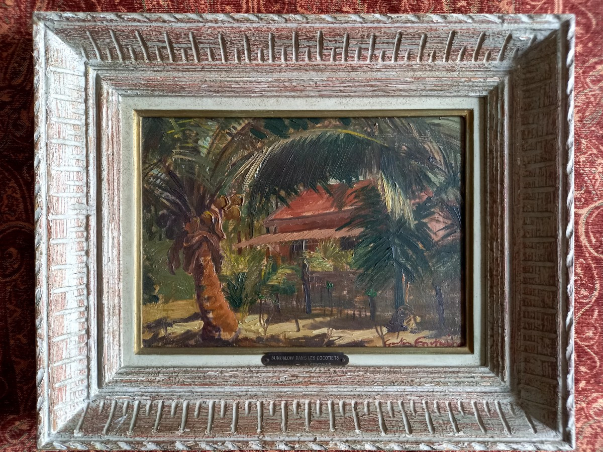 Vers 1940 : le bungalow dans les cocotiers -photo-2