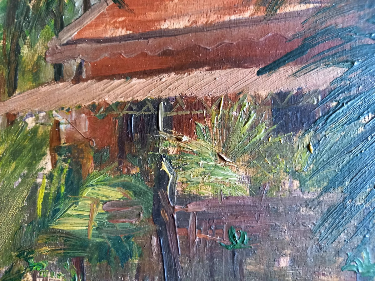 Vers 1940 : le bungalow dans les cocotiers -photo-4