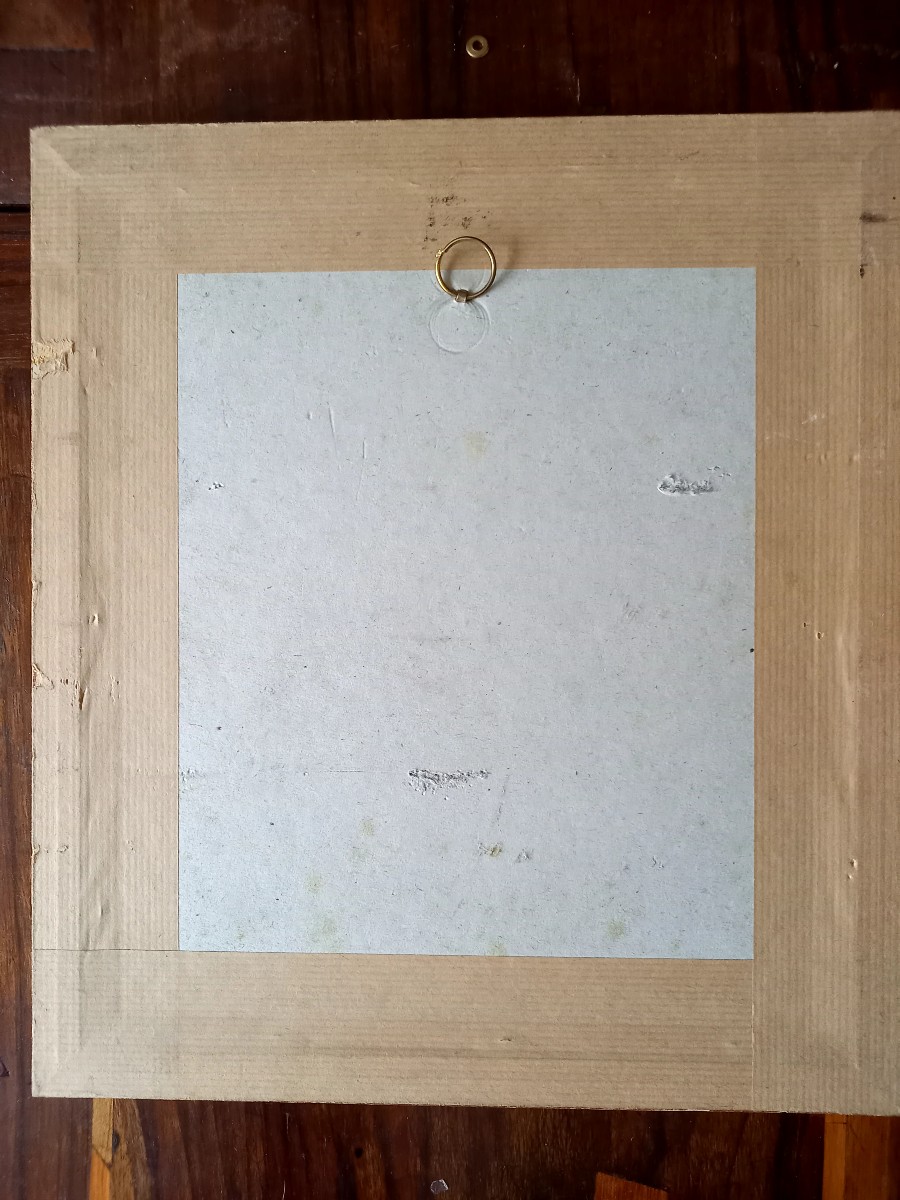 Le peintre et les caprices du client 1/ plume vers 1840-photo-3