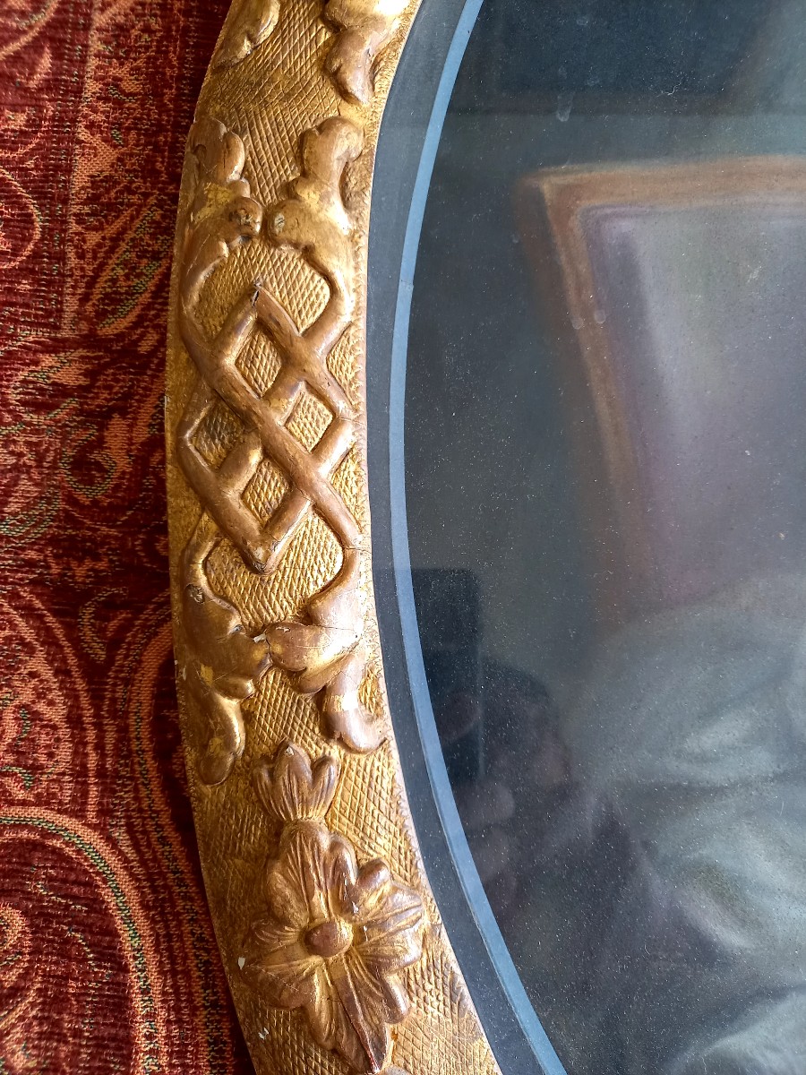 Late 18th Century Pastel: Young Woman At Her Toilet -photo-3