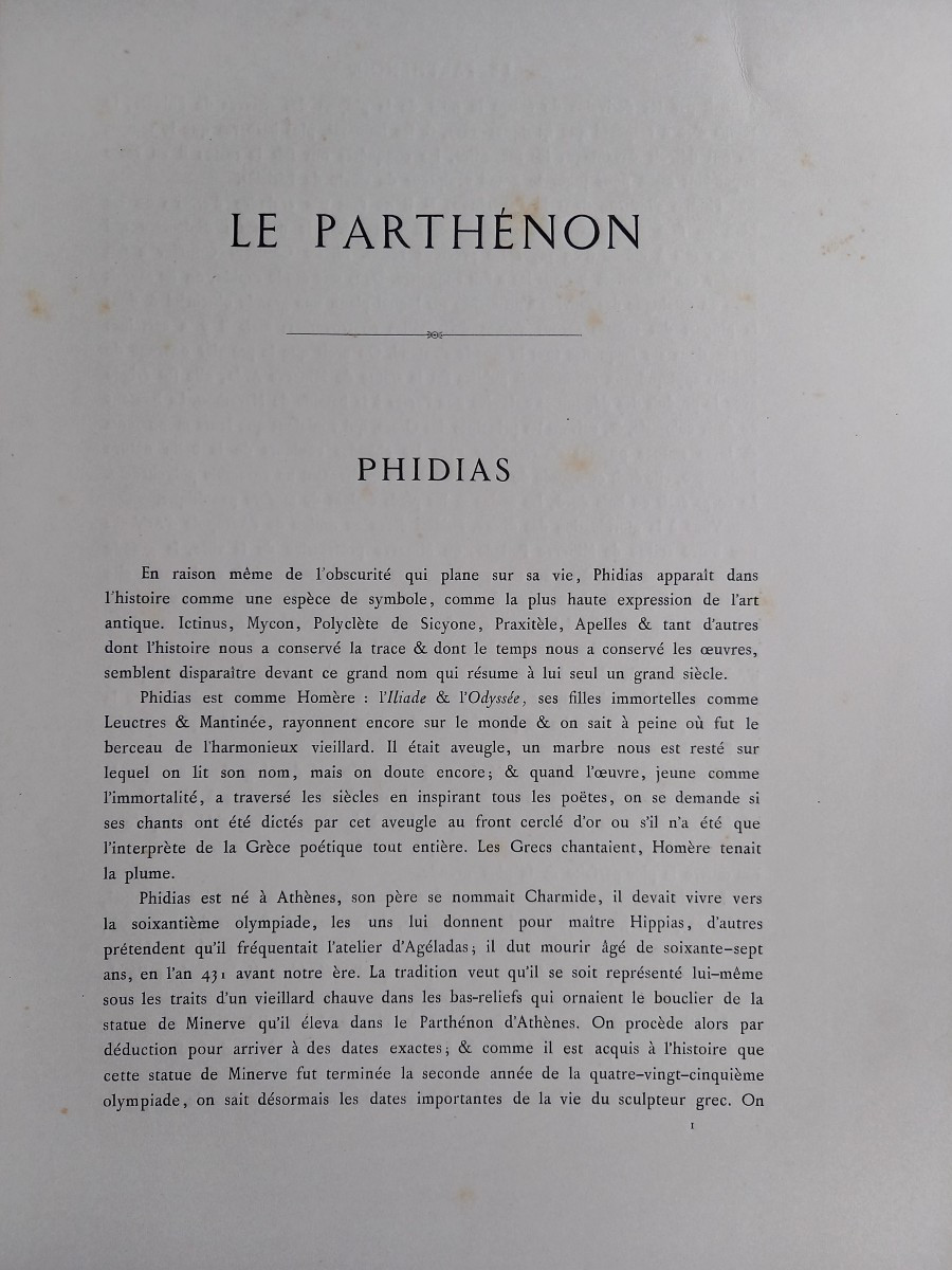 1868. Cyprien Tessie Du Motais And G. Aroza: The Friezes Of The Parthenon. -photo-4