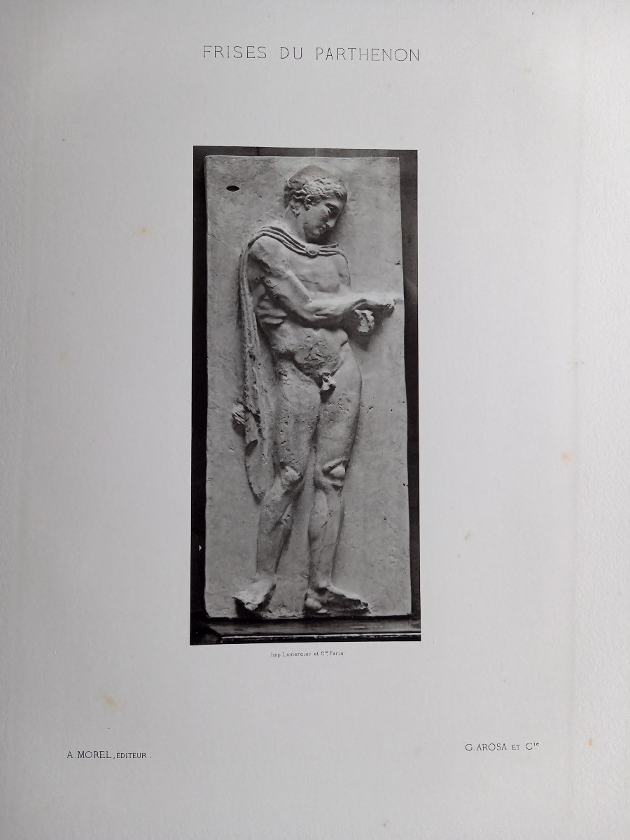 1868. Cyprien Tessie Du Motais And G. Aroza: The Friezes Of The Parthenon. -photo-3