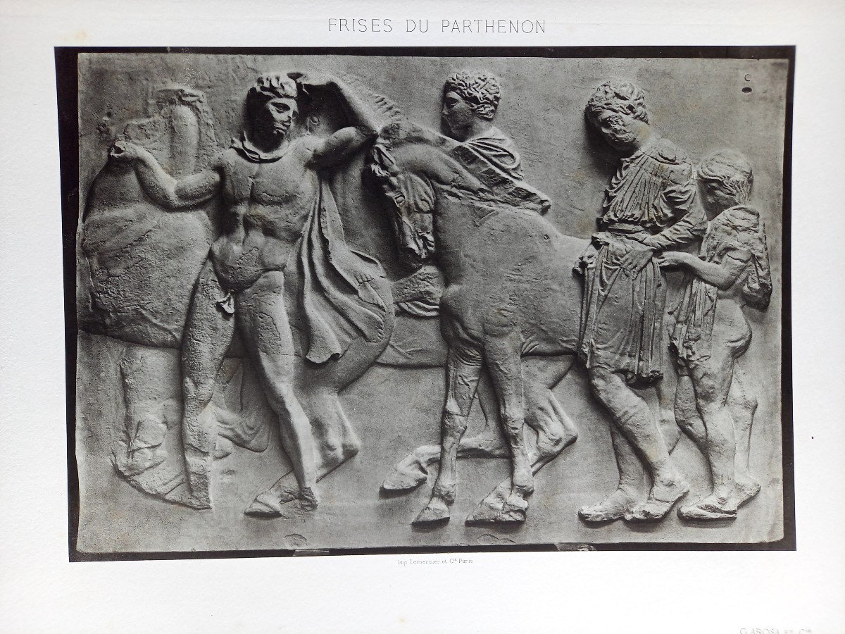 1868. Cyprien Tessie Du Motais And G. Aroza: The Friezes Of The Parthenon. -photo-5