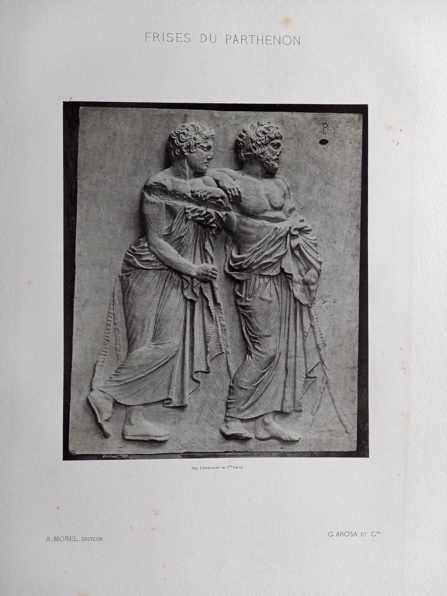 1868. Cyprien Tessie Du Motais And G. Aroza: The Friezes Of The Parthenon. 