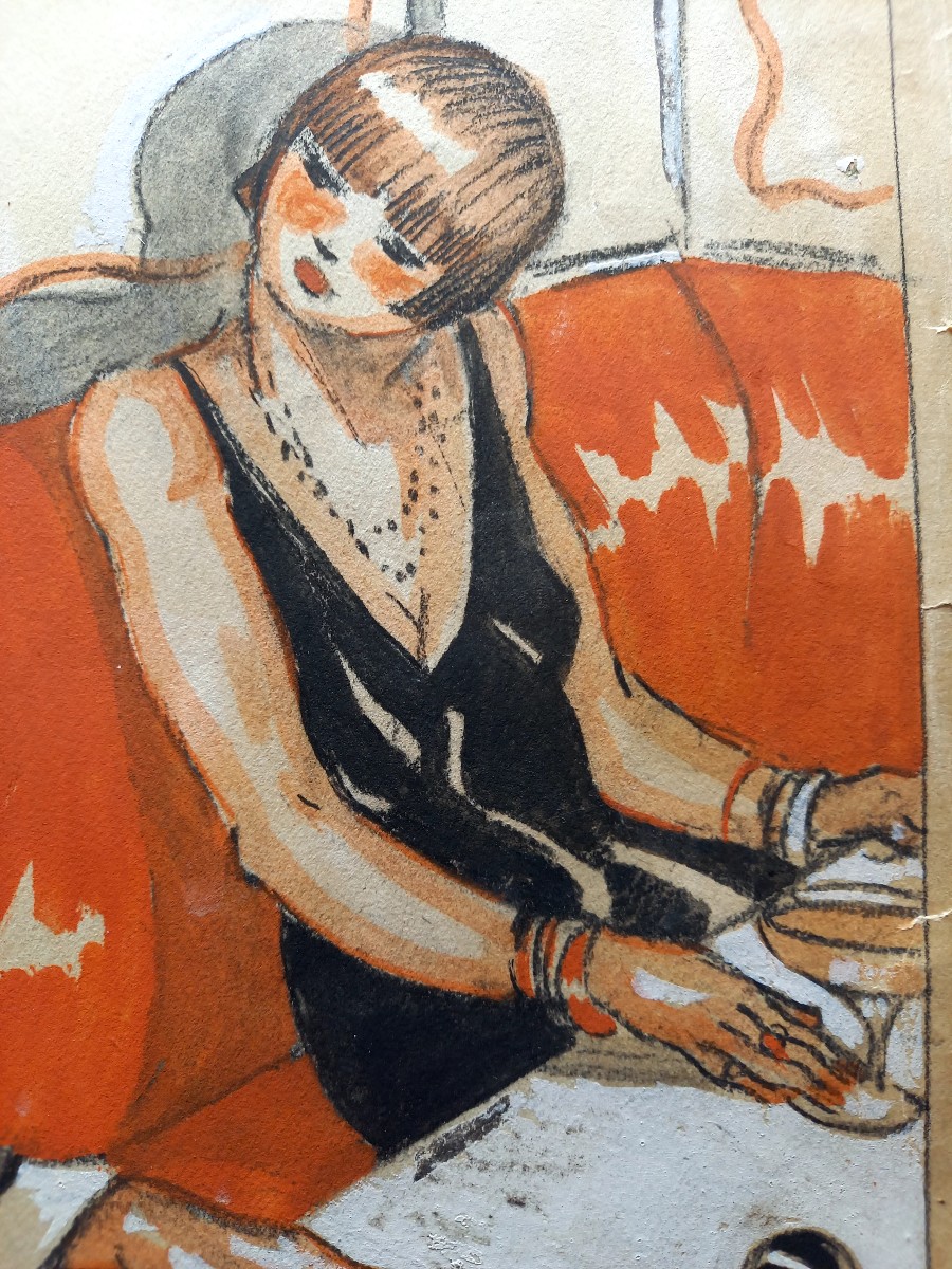 Pierre Fossey : projet d'illustration pour un journal satirique -photo-3