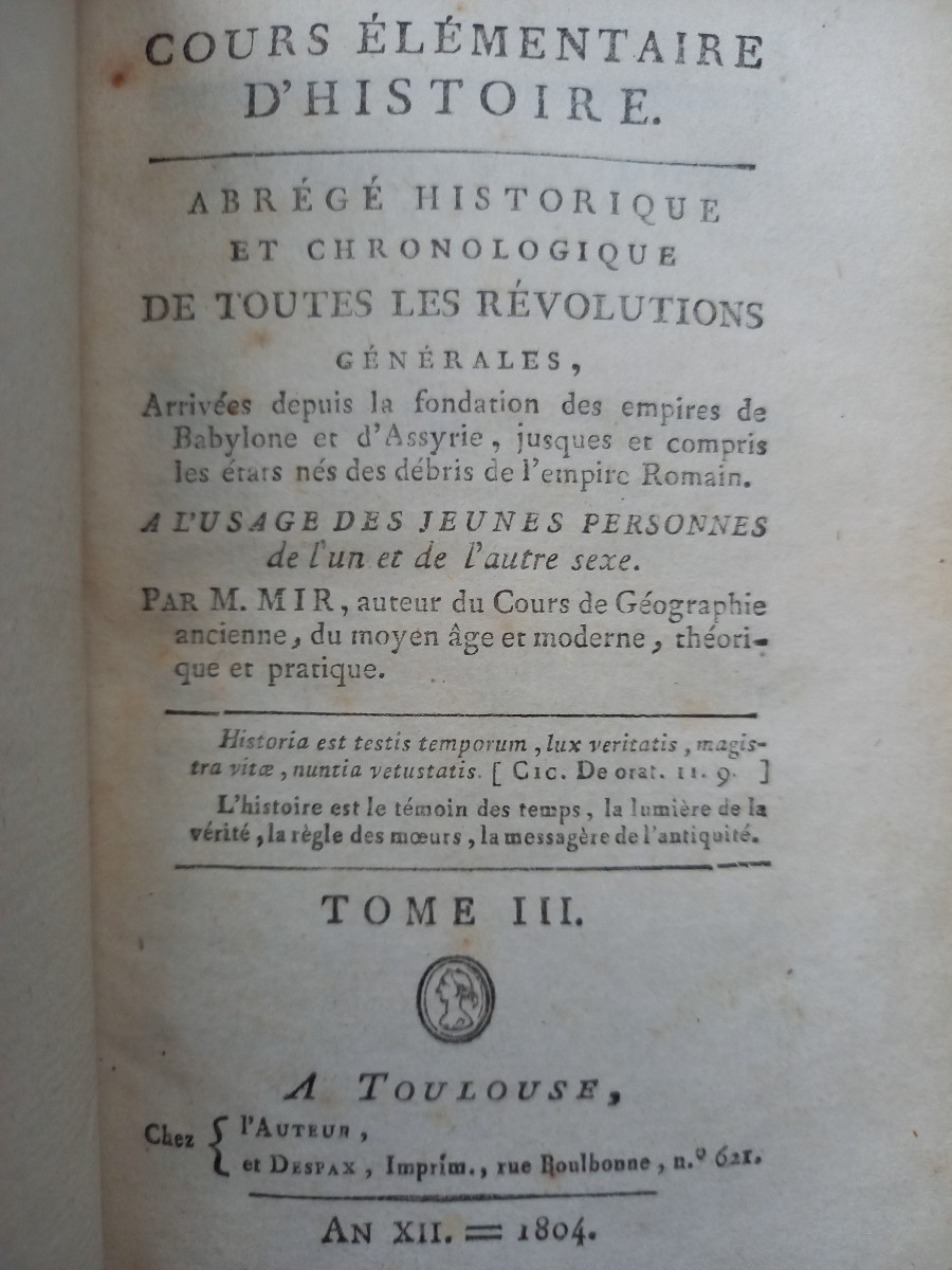 1804 :cour élémentaire d'histoire -photo-5