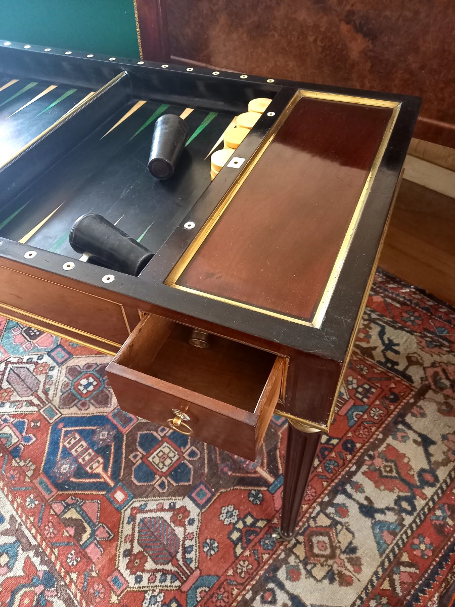 Louis XVI Period Tric-trac -photo-1