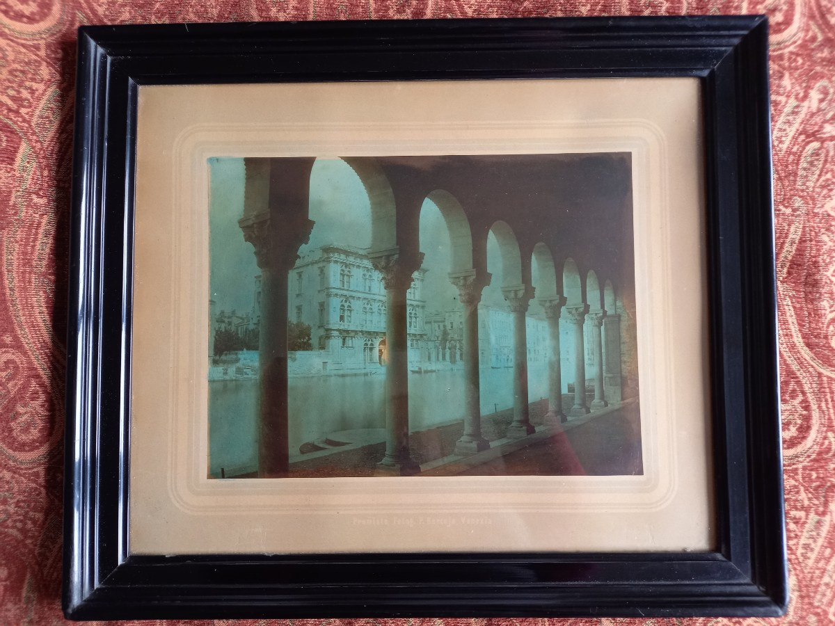 Late 19th Century Photography: Venice, The Palazzo Vendramin - Grimani -photo-2