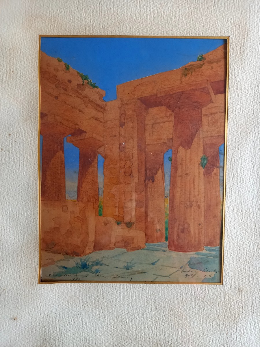 1902 : le temple de Paestum -photo-3