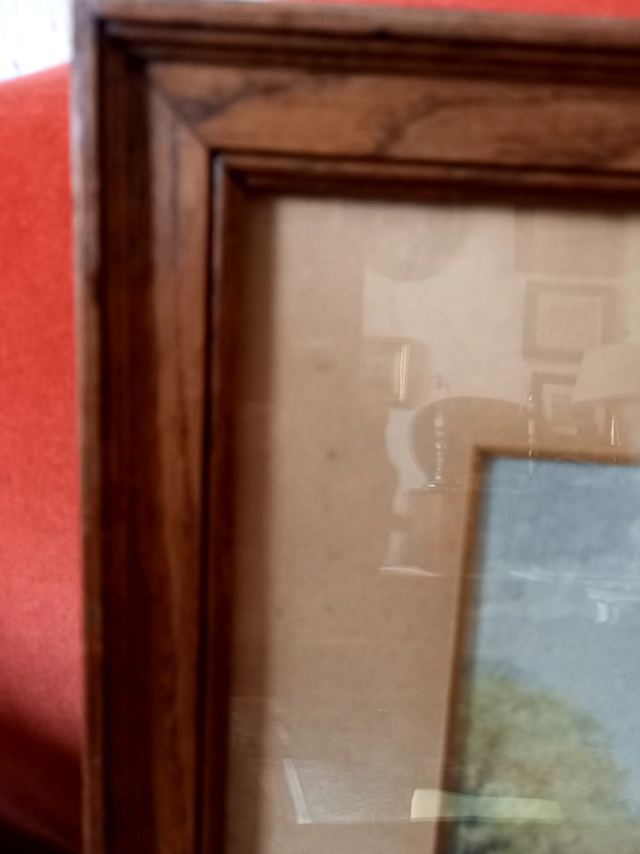 In The Park Of A Palace. Watercolor -photo-3