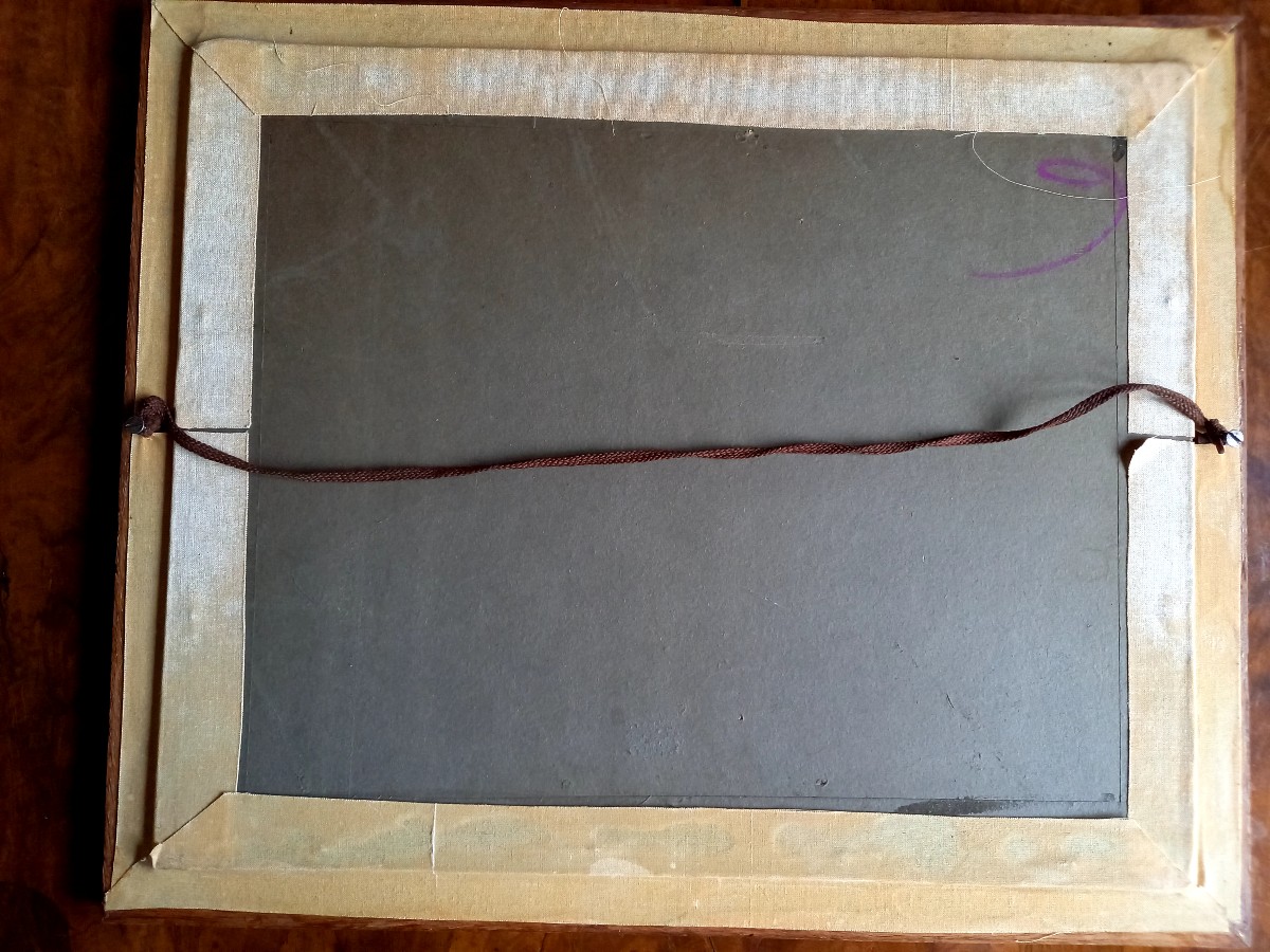 In The Park Of A Palace. Watercolor -photo-4