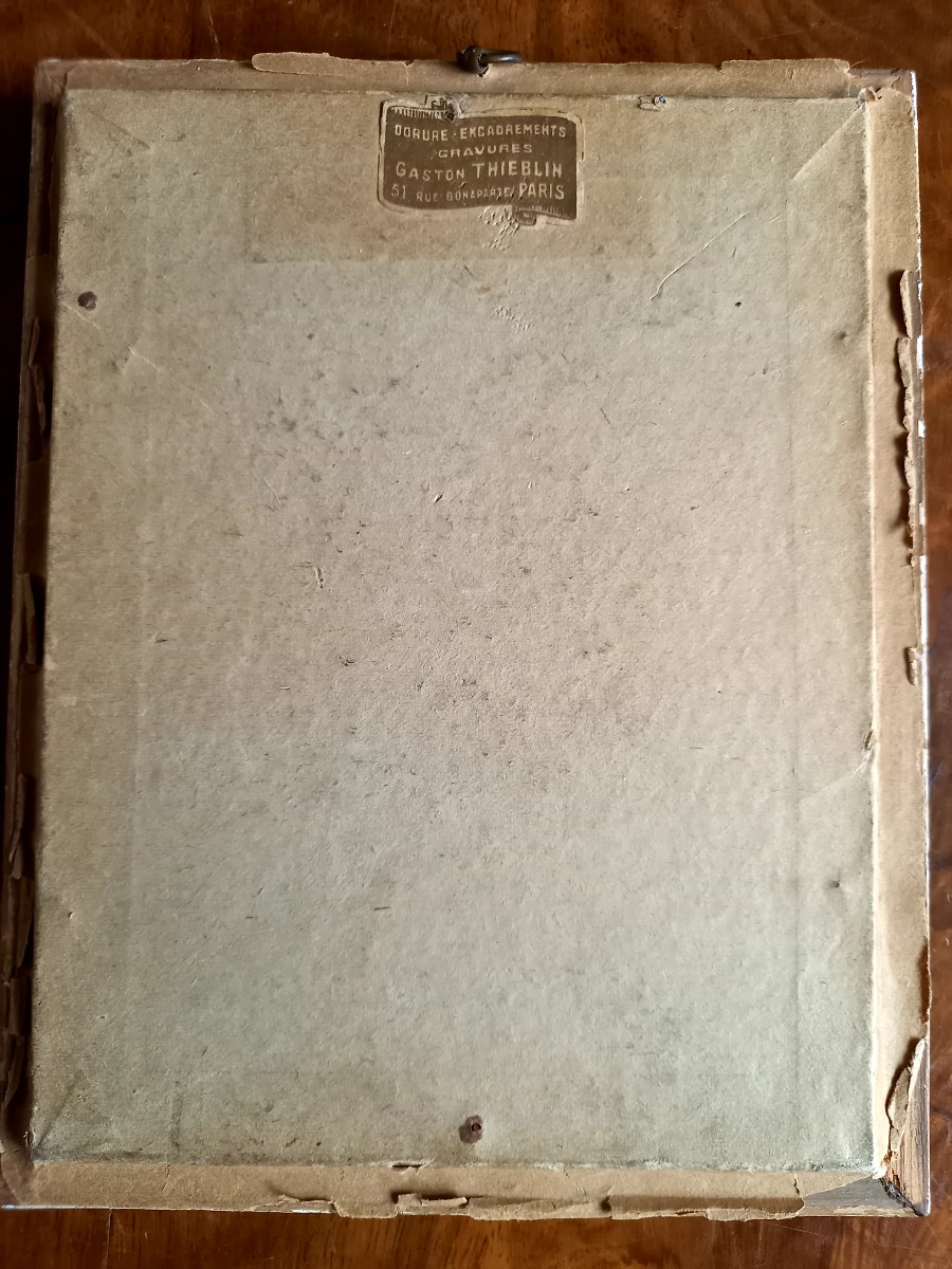 aquarelle miniature d'époque romantique -photo-1