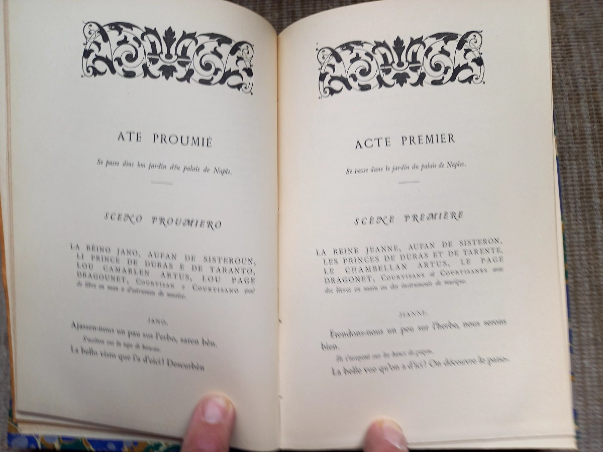 Frédéric Mistral.  1890 , La Reino Jano . Édition originale -photo-1