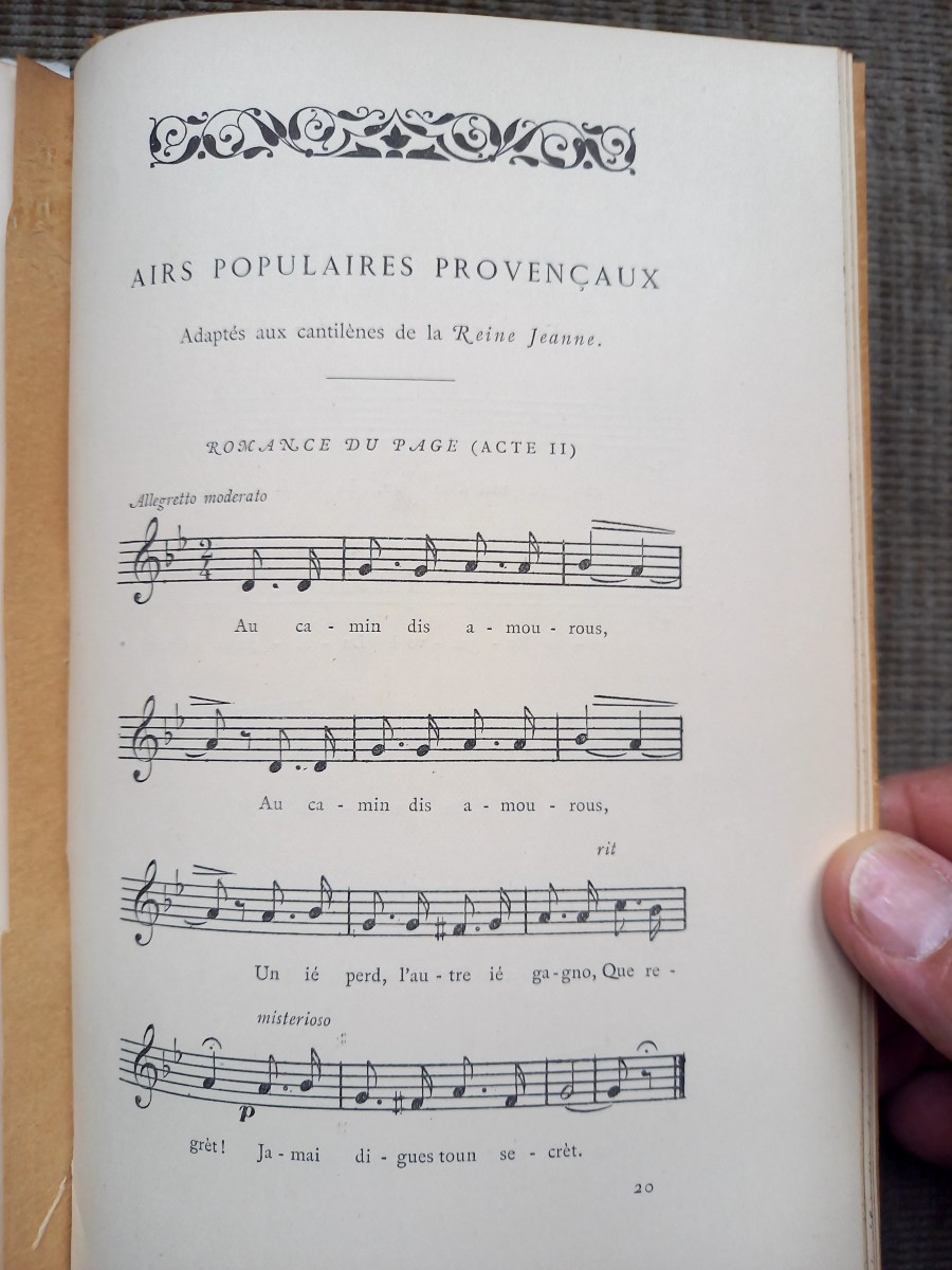 Frédéric Mistral.  1890 , La Reino Jano . Édition originale -photo-3