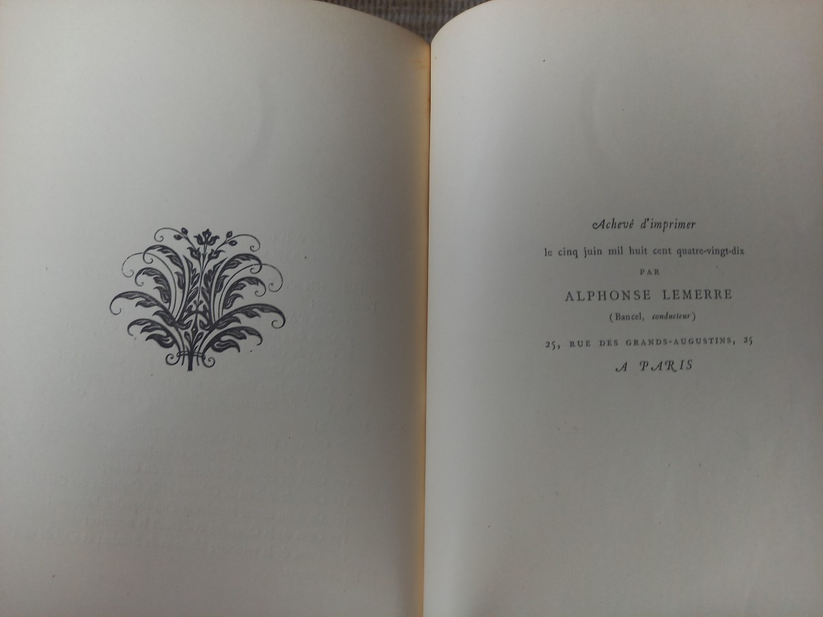Frédéric Mistral.  1890 , La Reino Jano . Édition originale -photo-6