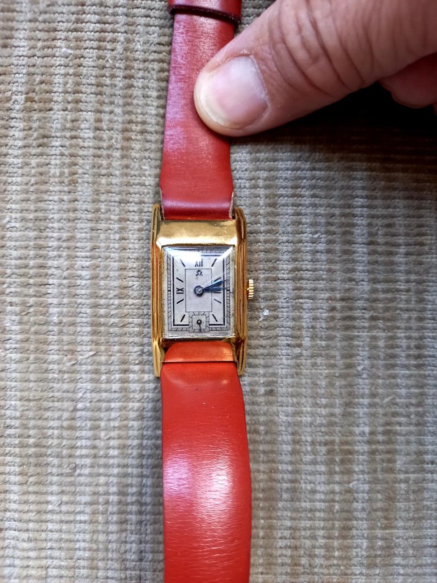 Omega.  Vers 1930 . Montre homme -photo-2