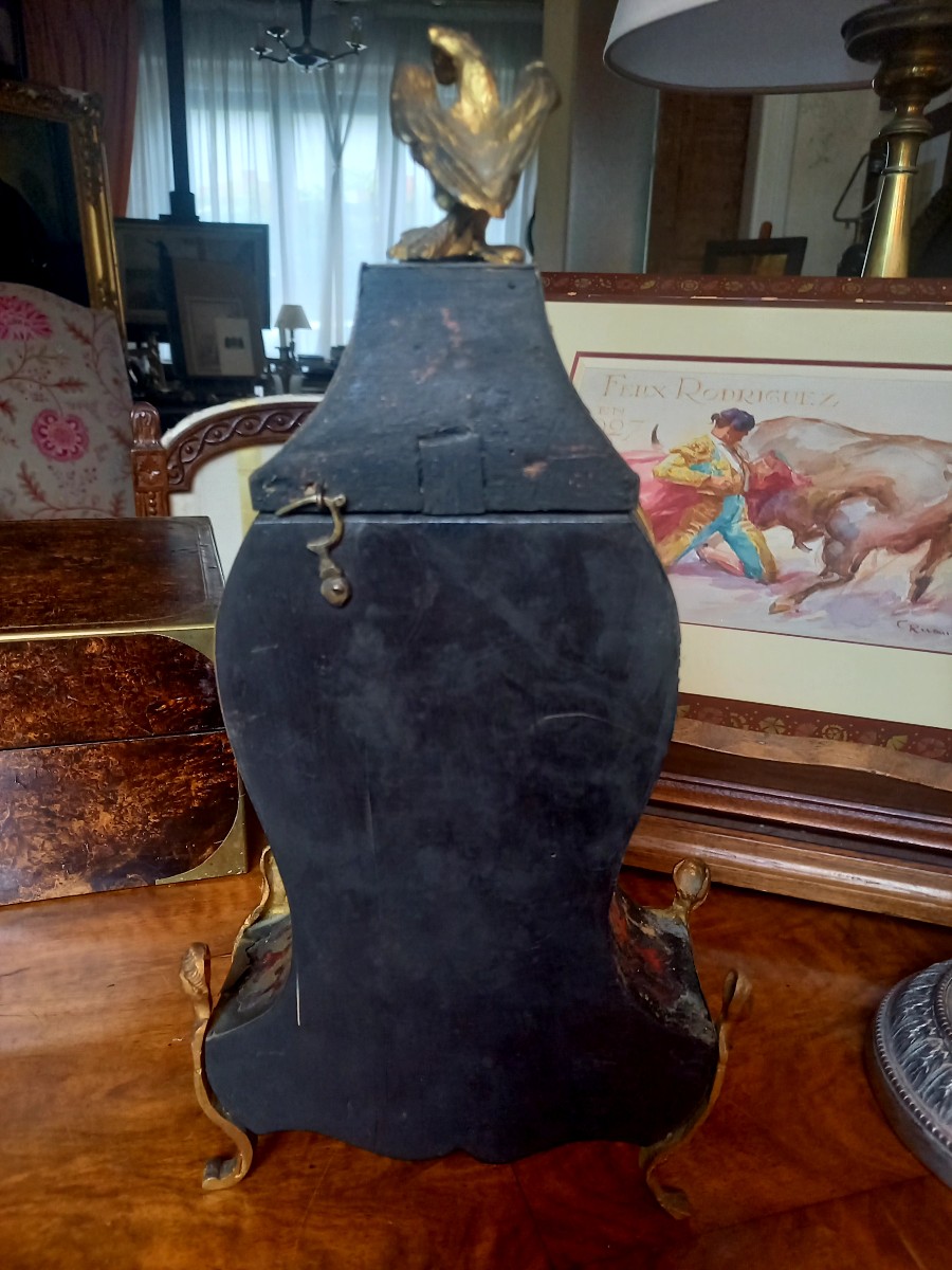 Marquetry Watch Holder In Imitation Of A Cartel-photo-2