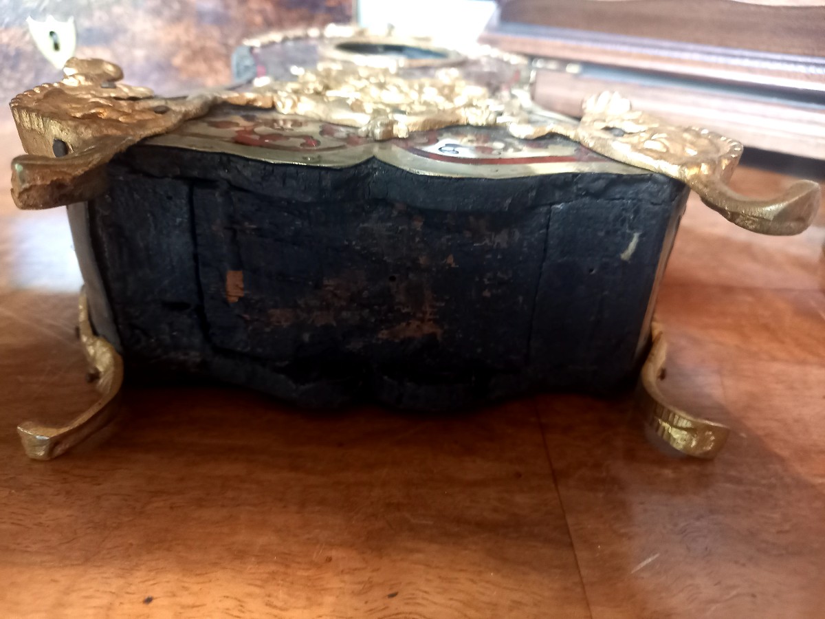 Marquetry Watch Holder In Imitation Of A Cartel-photo-4