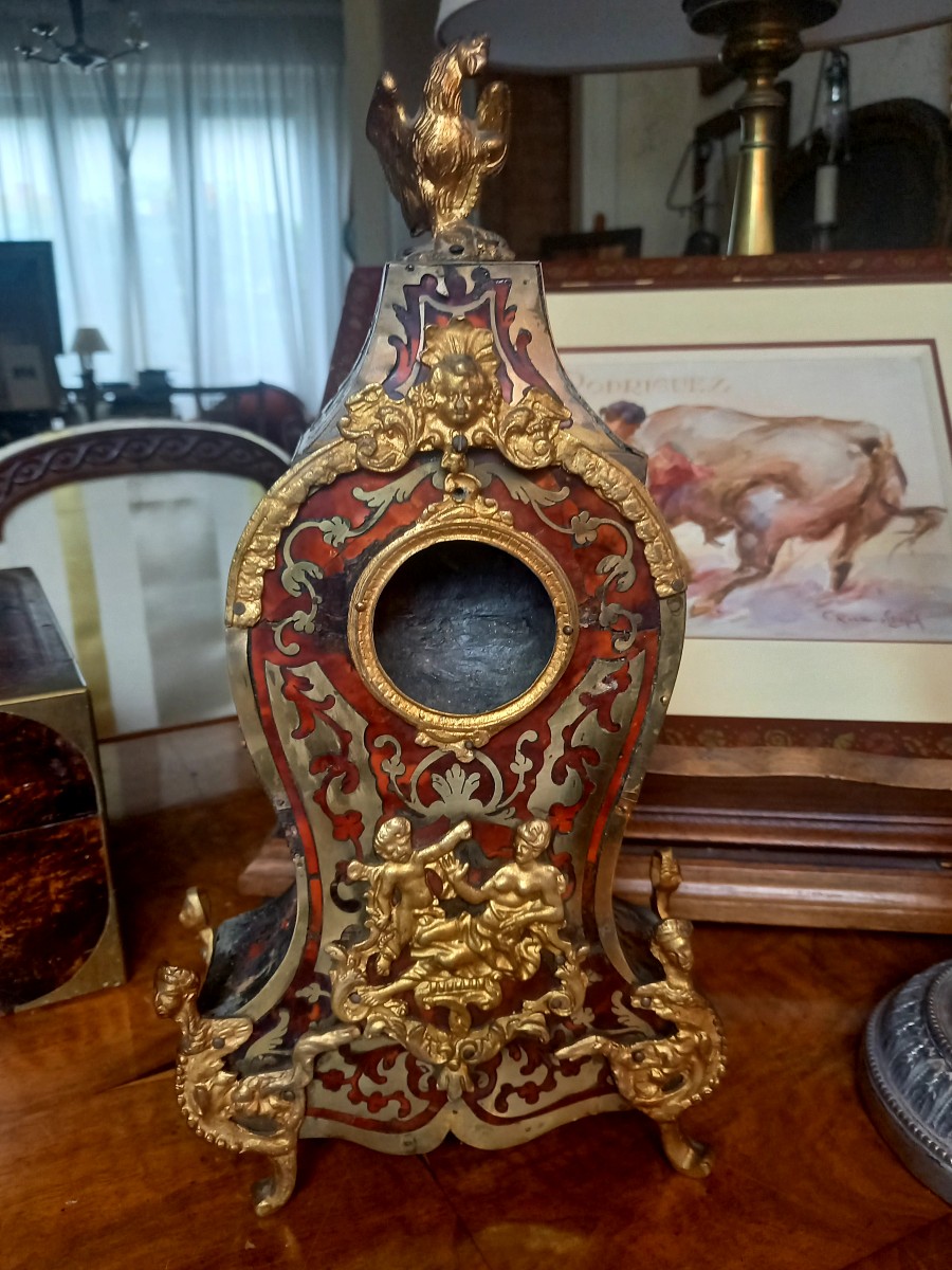 Marquetry Watch Holder In Imitation Of A Cartel