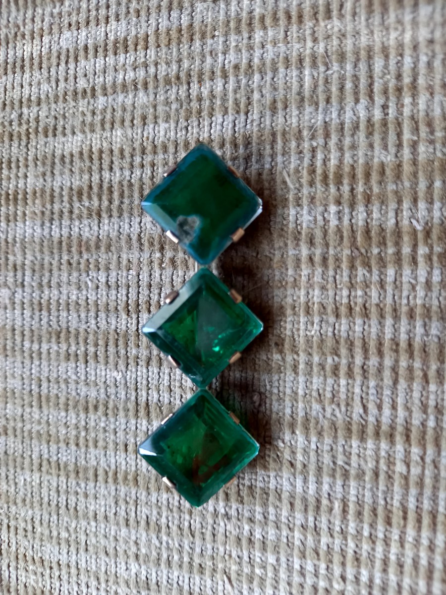 Art Deco Silver Brooch -photo-2