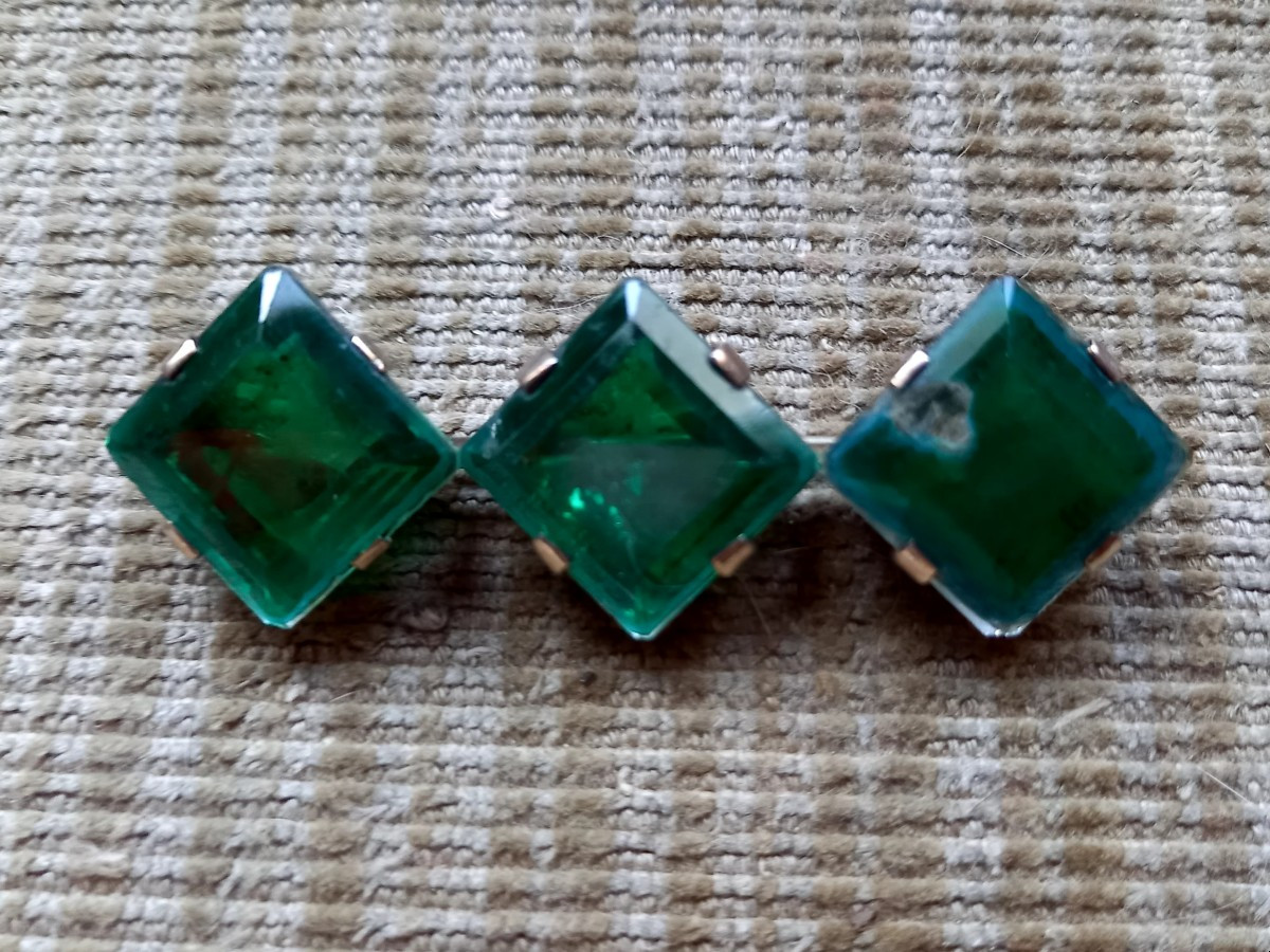 Art Deco Silver Brooch -photo-3