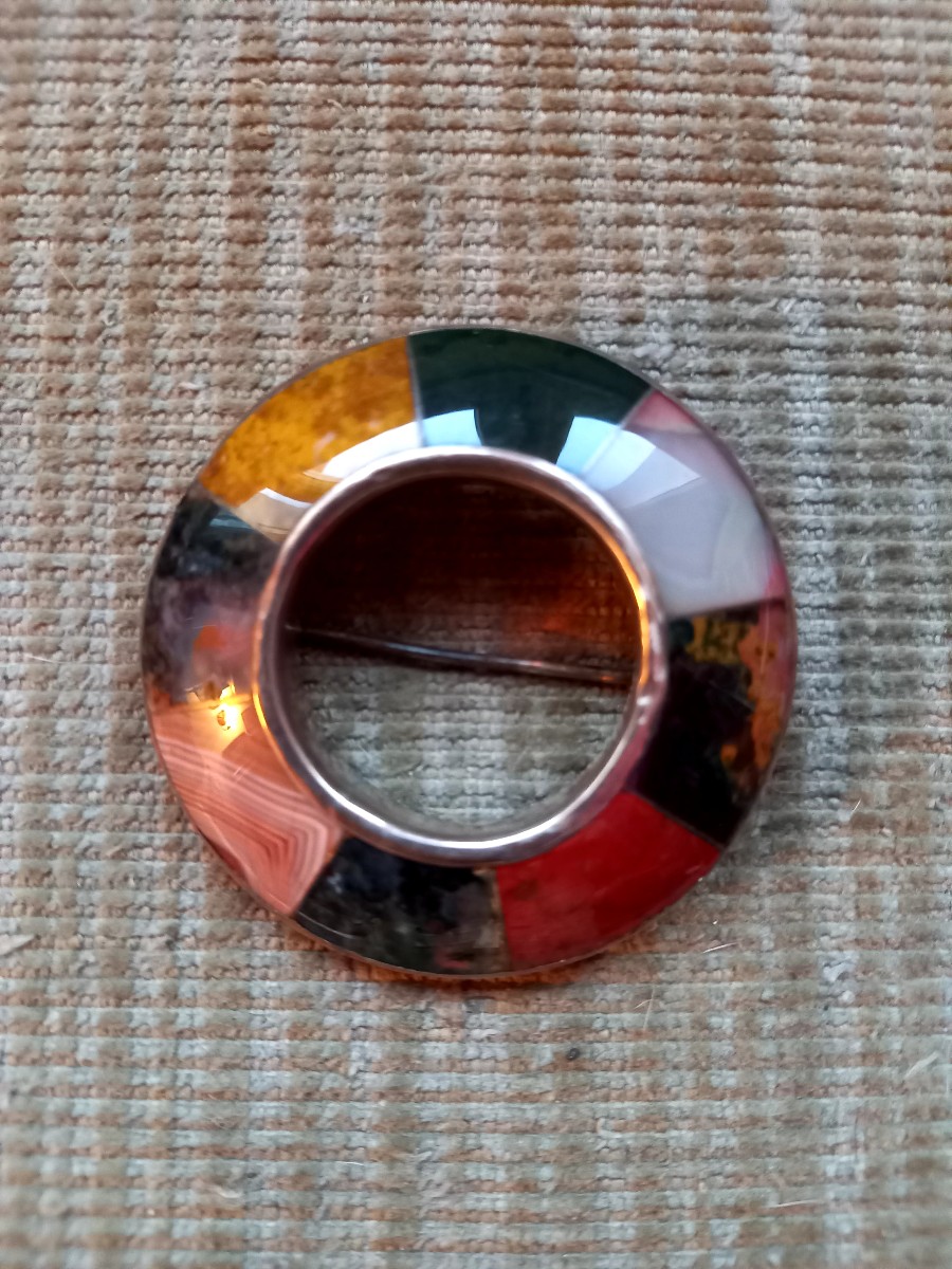 Victorian Scottish Brooch 