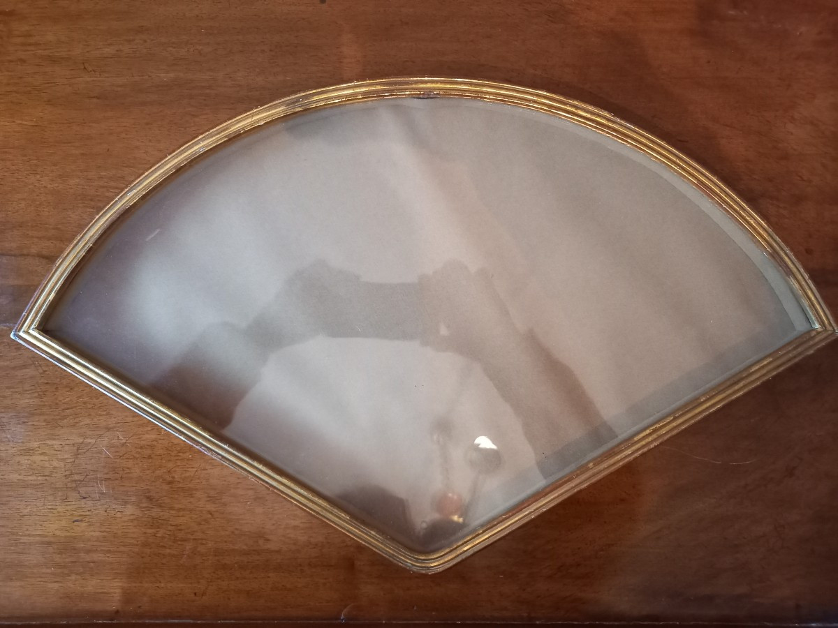 Cadre vers 1930 pour éventail 