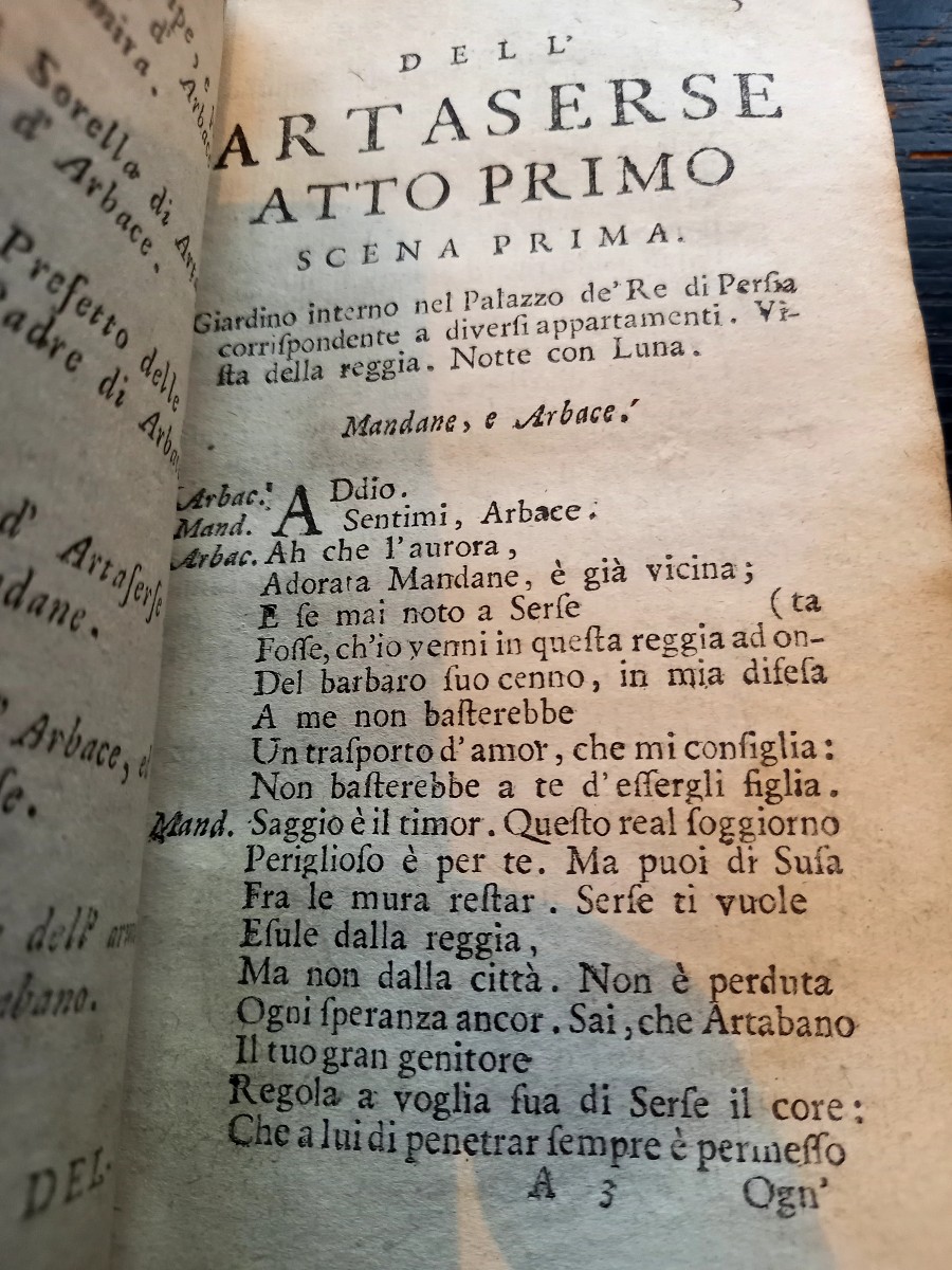 Venise 1765 . Opere dramatiche di Pietro Metastasio.  Cinq volumes reliés en quatre tomes-photo-2