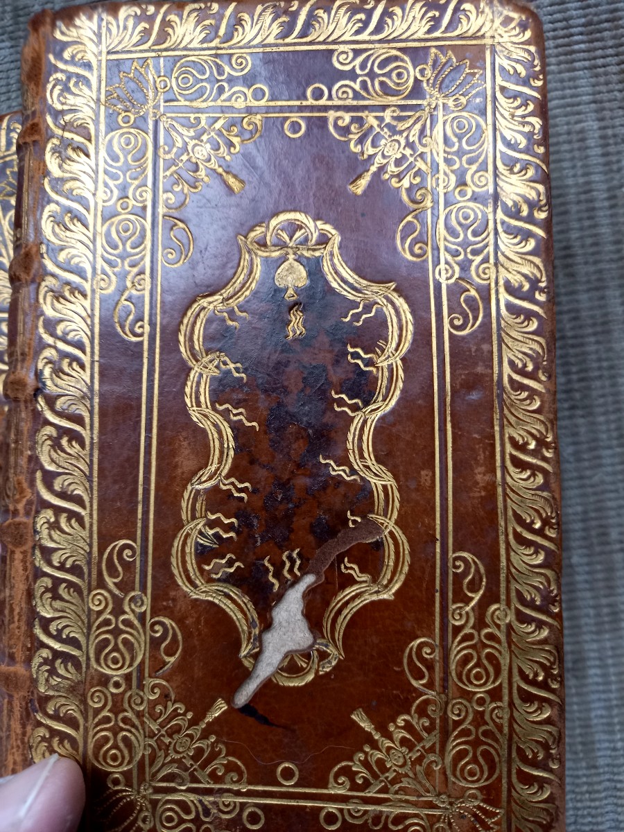 Venise 1765 . Opere dramatiche di Pietro Metastasio.  Cinq volumes reliés en quatre tomes-photo-3