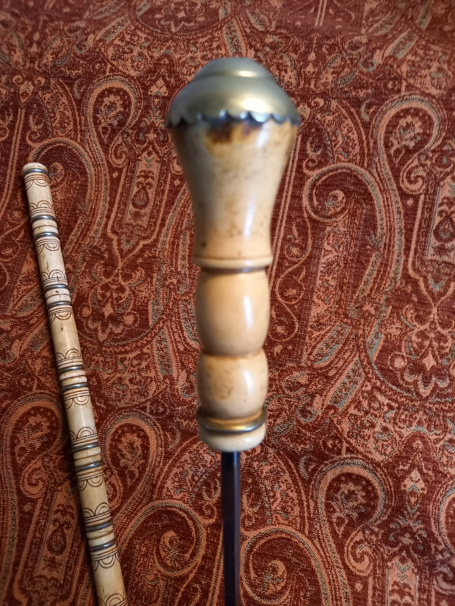 Colonial Work Circa 1920. Sword Cane -photo-3