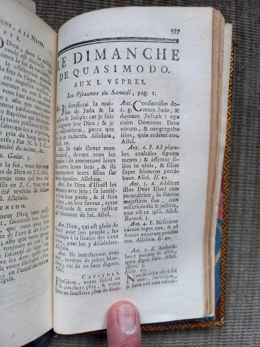Quinzaine de Pasque. Paris .1777-photo-5