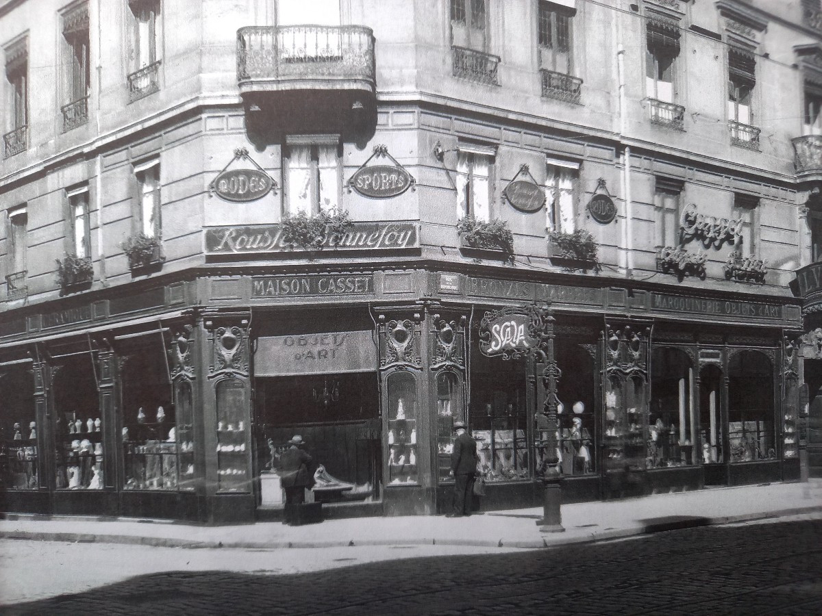 Circa 1900. Fan From The Casset Company In Lyon-photo-5