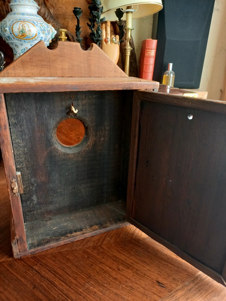 Porte montre en marqueterie vers 1830-photo-4