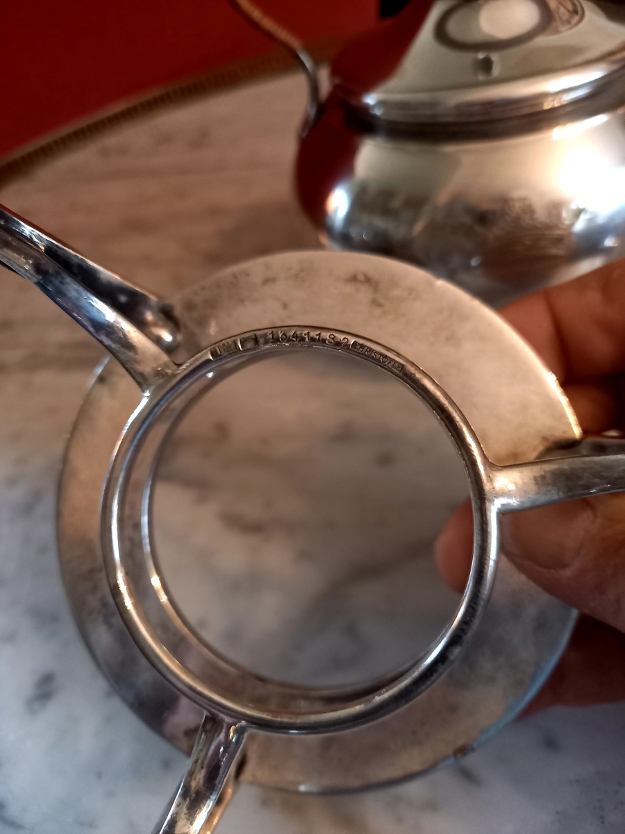 Small Samovar From The Cristofle Company, Napoleon III Era -photo-1