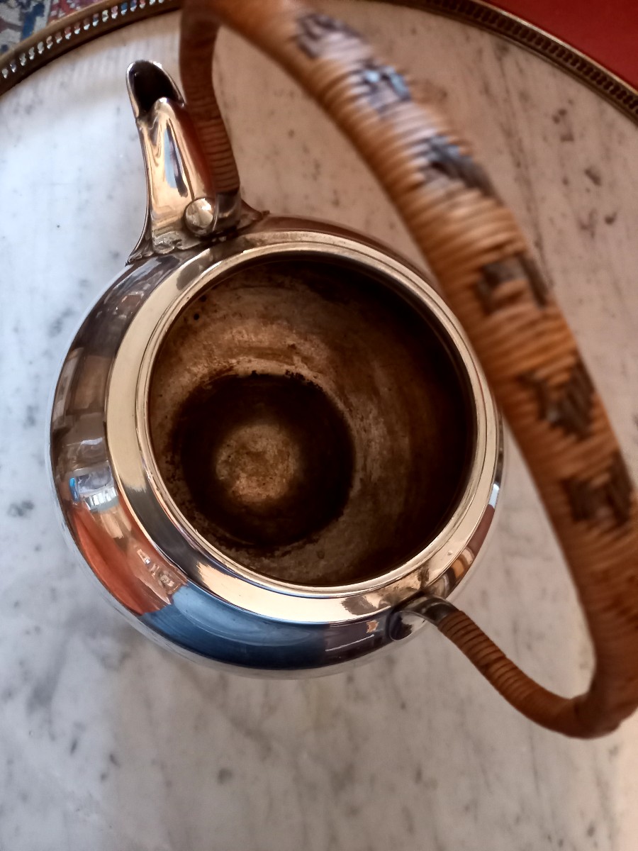 Small Samovar From The Cristofle Company, Napoleon III Era -photo-5