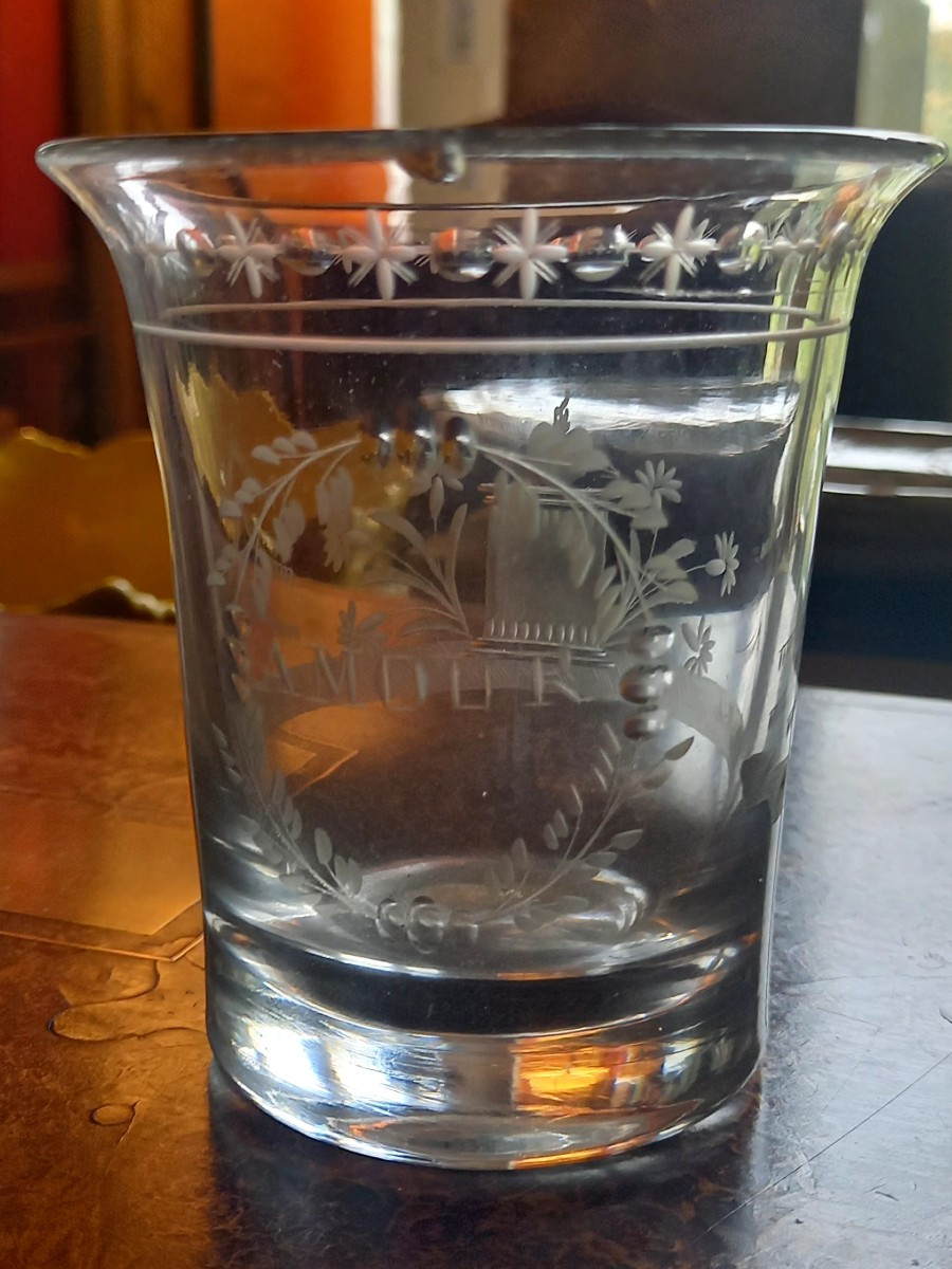 Circa 1800. Wedding Goblet -photo-4