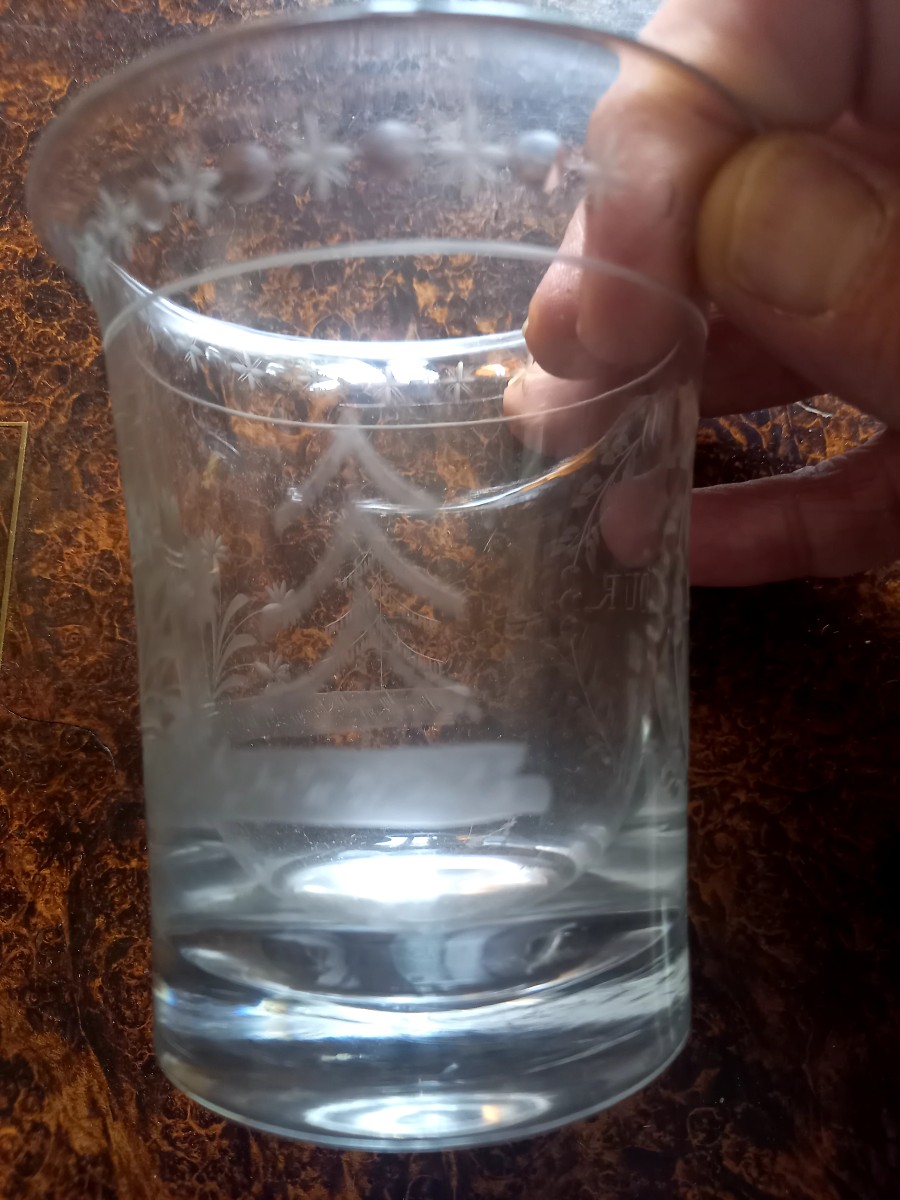 Circa 1800. Wedding Goblet -photo-2