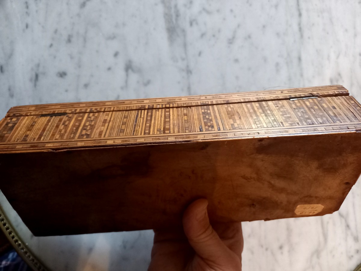 Naples, Circa 1830. Marquetry Box. Souvenir Of The Grand Tour-photo-4