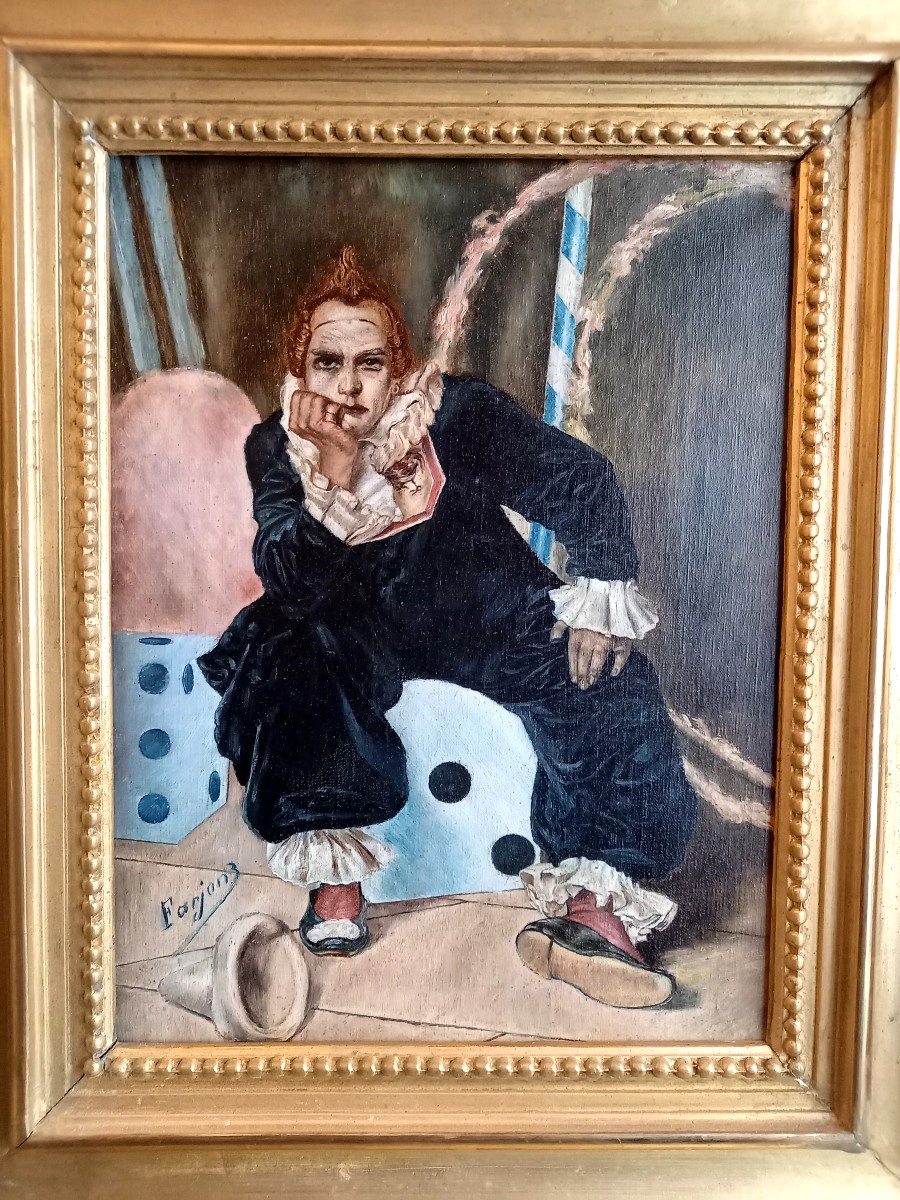 Le clown  songeur -photo-3