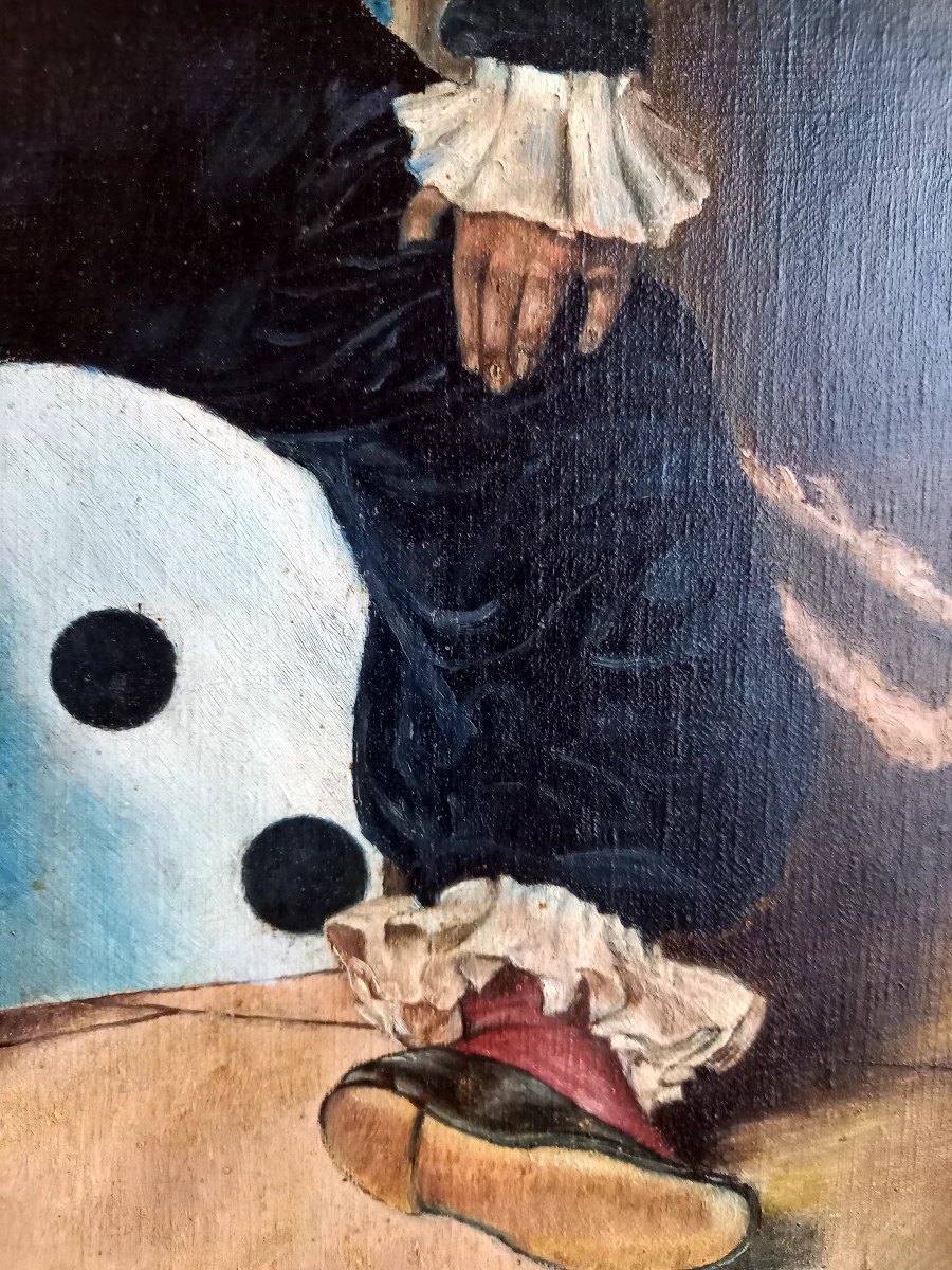 Le clown  songeur -photo-1