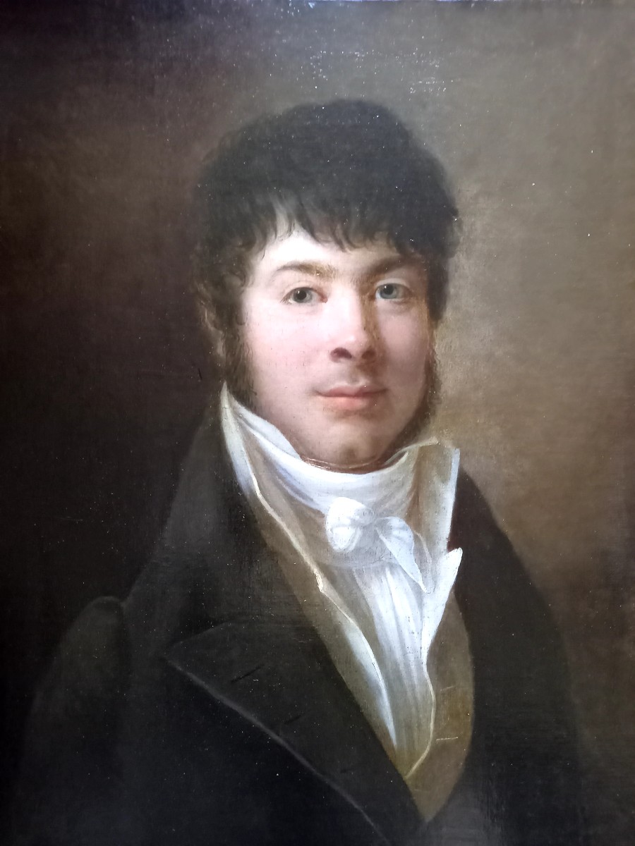Portrait Of A Young Man Circa 1810.