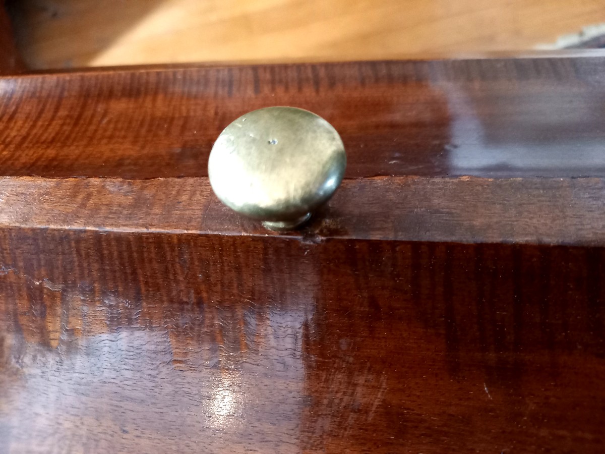 somno  en acajou milieu XIXE -photo-2