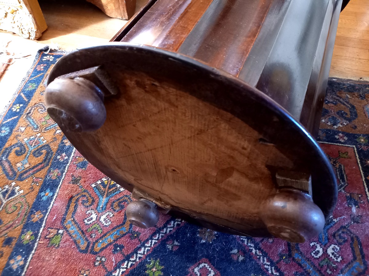 somno  en acajou milieu XIXE -photo-3