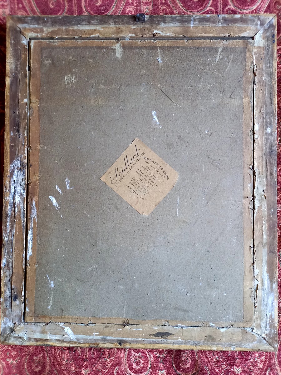 Dessin romantique XIXe,  Scène de misère ou scène de théâtre ?-photo-5