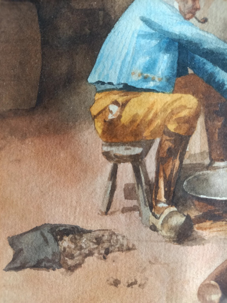 The Little Pleasures Of Life Ii; One Must Drink The Wine When It Is Drawn-photo-3