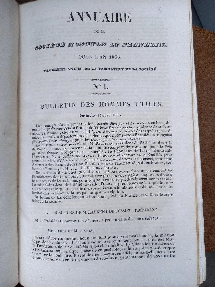 Portraits et histoire des hommes utiles . Hommes et femmes de toutes conditions . 1836-1837-photo-1