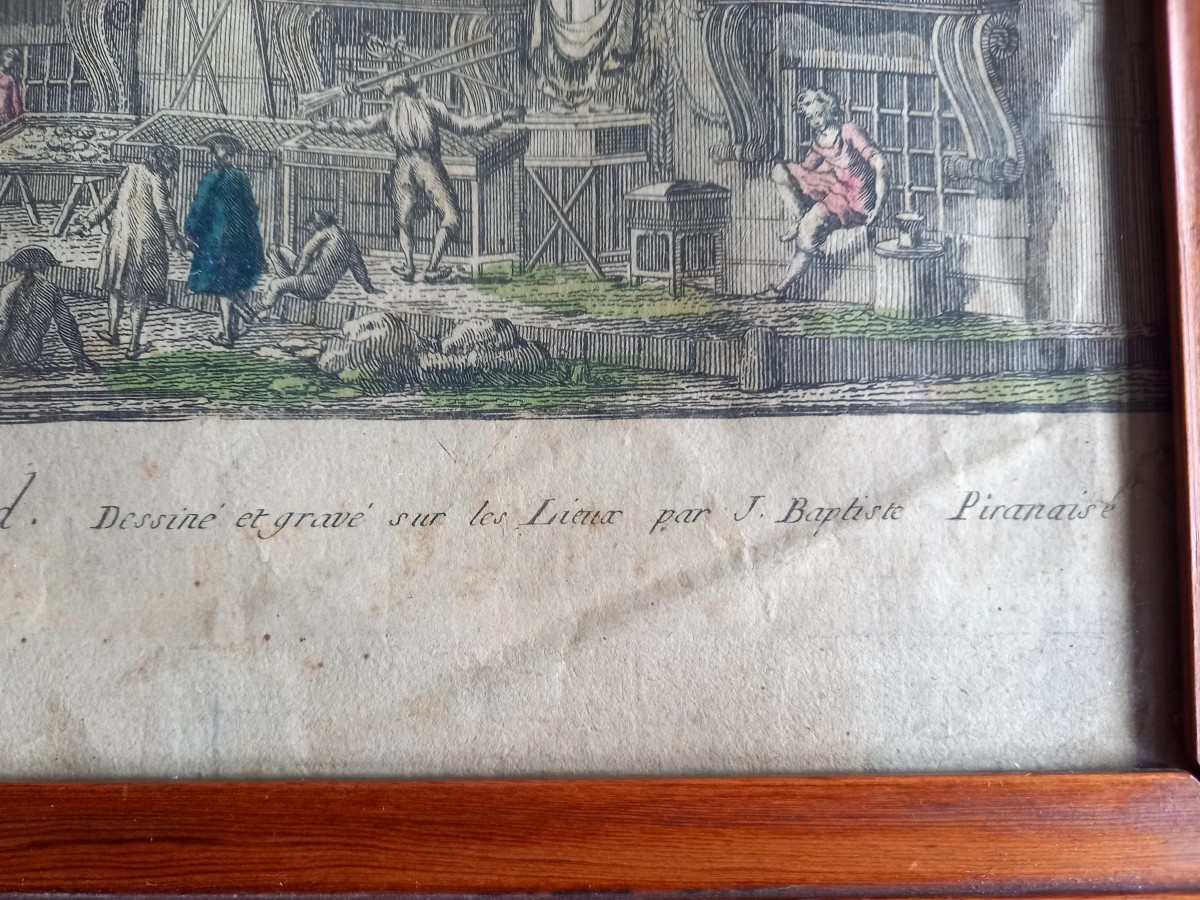 Gb Piranesi; View Of The Royal Academy Of Painting And Sculpture -photo-4