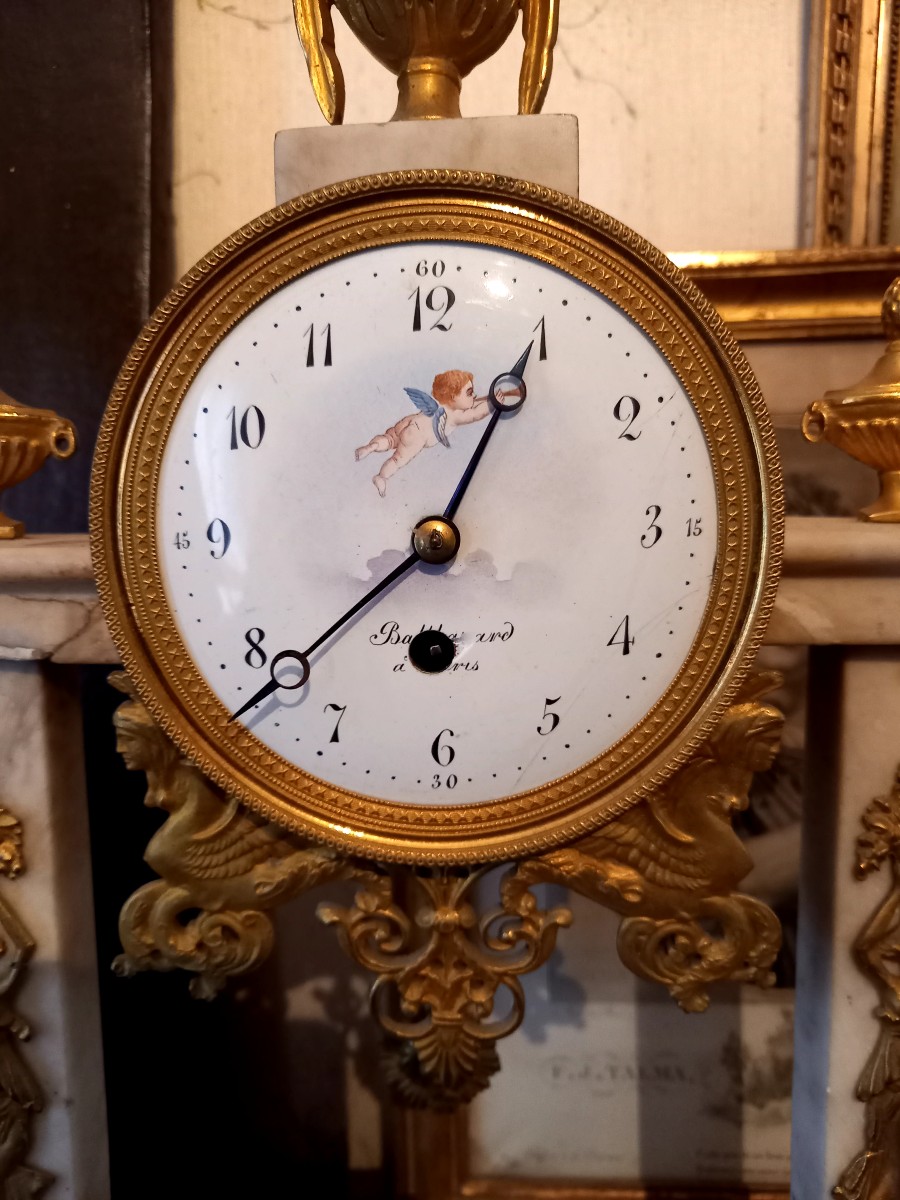 Directoire Portico Clock -photo-2