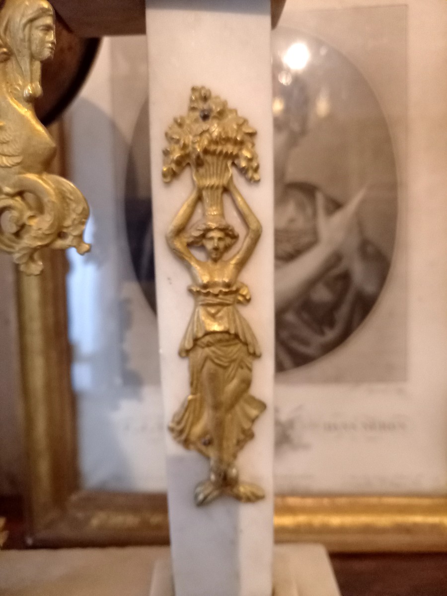 Directoire Portico Clock -photo-1